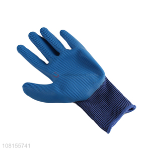 Factory price latex embossing work <em>gloves</em> for <em>gardening</em>