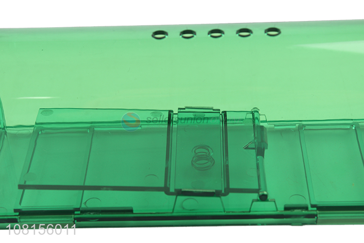 Wholesale price green translucent mousetrap for household
