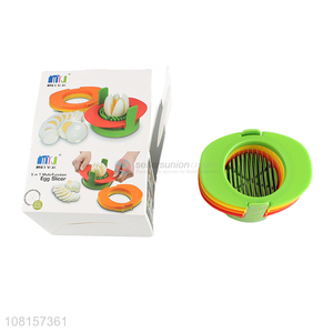 Hot Products 5 In 1 Multi-Function Egg Slicer Egg Cutter