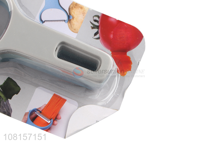 Newest Plastic Handle Stainless Steel Vegetable And Fruit Peeler