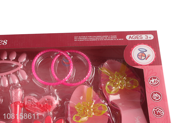 Recent design kids pretend play plastic beauty toy