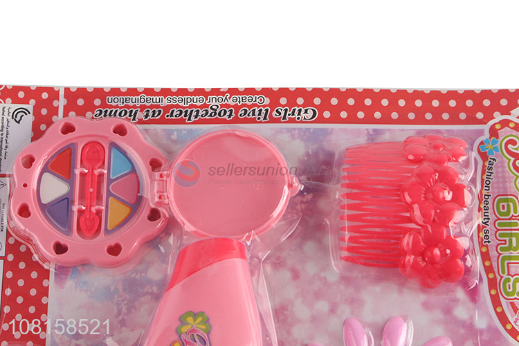 Yiwu market girls pretend play toy beauty salon set