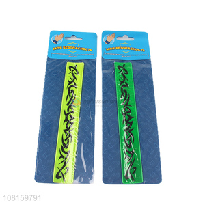 Wholesale Reflective Snap Wristbands Kids Slap Bracelet