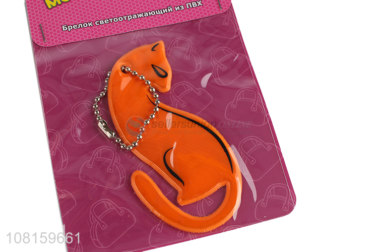 New Style Animal Shape Reflective Keychain Reflective Hanger