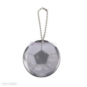 Latest Football Shape Reflective Keychain Bag Accessories