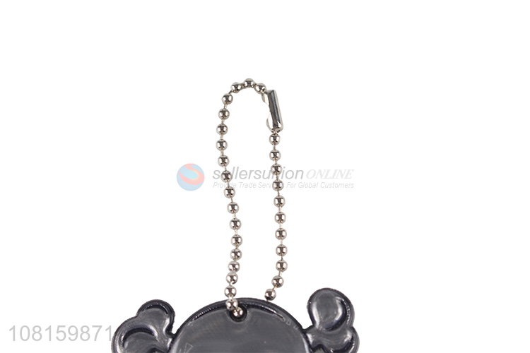 Good Price Skull Shape Reflective Keychain Cool Pendant