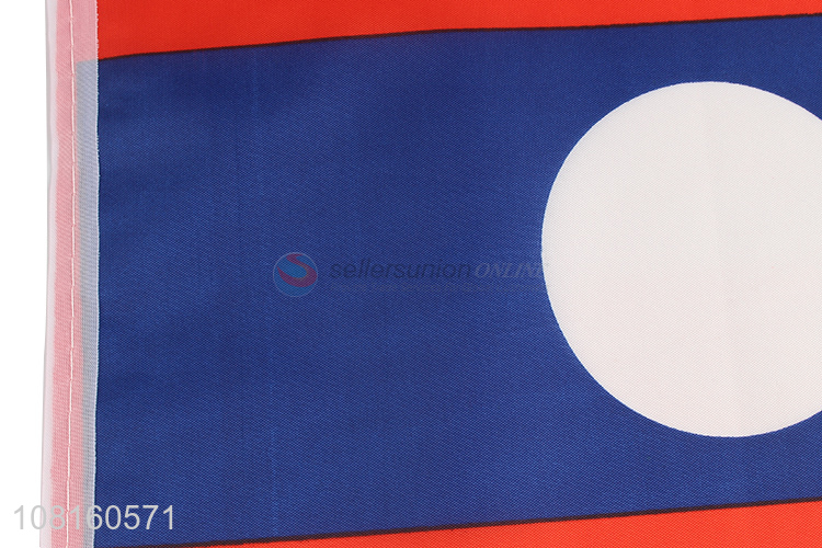 Yiwu factory mini country flags polyester hand flags