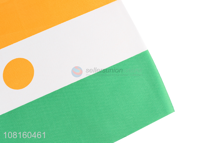 Online wholesale polyester world cup mini hand shaking flags