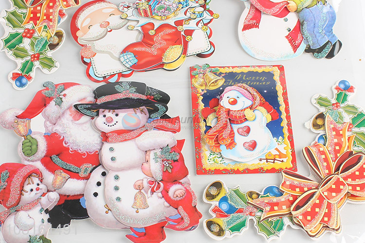 Yiwu market creative paper festival decorative stickers