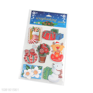 Online wholesale cute household christmas decorative stickers