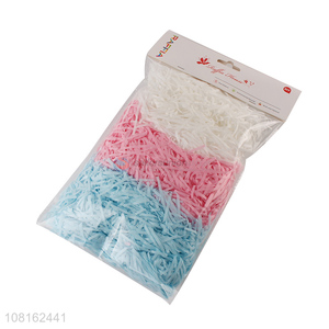 New style multicolor shredded paper for candy box decoration