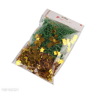 Wholesale from china box filling paper shred with star decorations