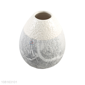 China supplier modern rough surface <em>ceramic</em> vases home <em>ornaments</em>