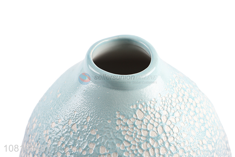 Hot selling simple rough ceramic vases for table decoration