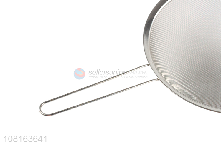 Most popular reusable stainless steel oil strainer for cooking