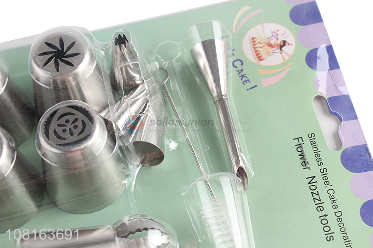 Hot selling stainless steel cake decorating tools wholesale