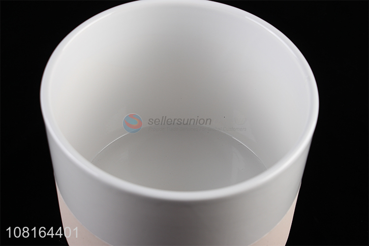 High Quality Cylinder Ceramic Flower Pots Popular Planter