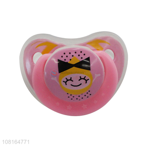 New design cartoon pattern baby <em>nipple</em> with top quality