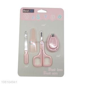 Good selling baby nail care baby manicure set wholesale