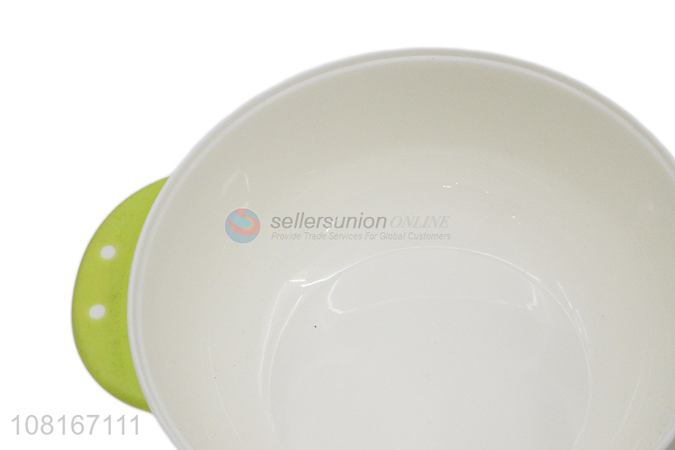 High quality green baby bowl household anti-drop bowl