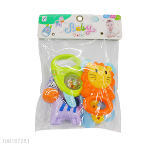 Good quality cartoon <em>baby</em> rattle creative molar <em>teether</em>