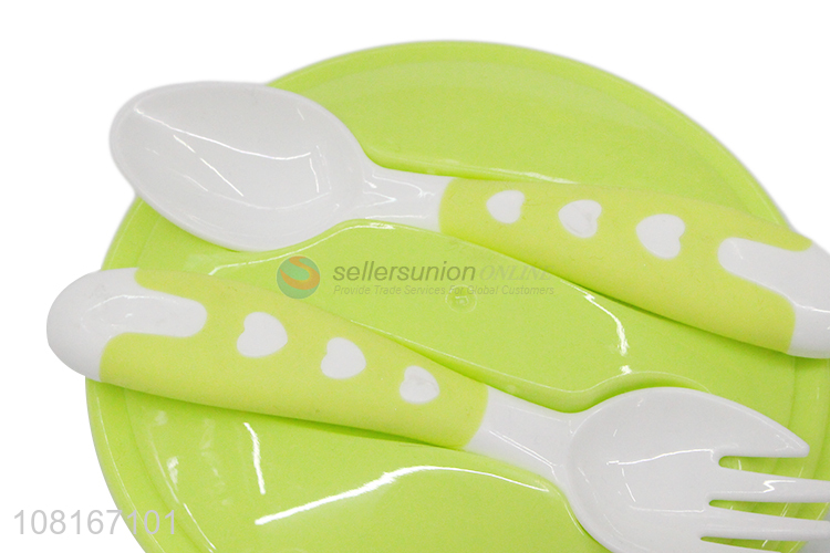 Good wholesale price plastic sucker bowl with spoon for babies