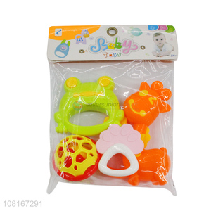 Hot selling creative molar <em>teether</em> <em>baby</em> rattle toy