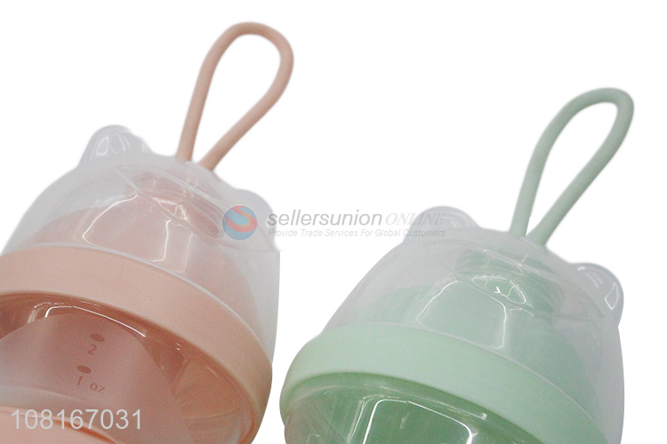 Factory direct sale simple milk powder container for babies