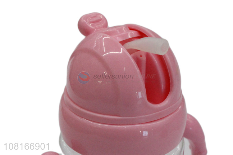 Yiwu market baby bottle large-capacity straw cup wholesale