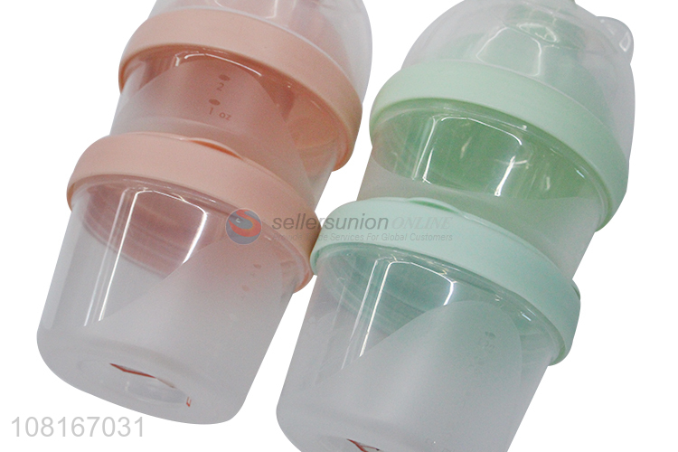 Factory direct sale simple milk powder container for babies