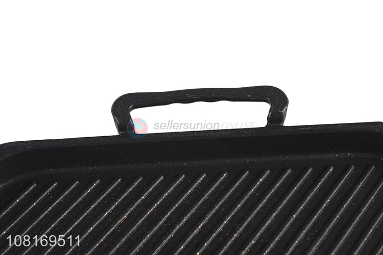 Top Quality Household Square Barbecue Grill Pan With Handle