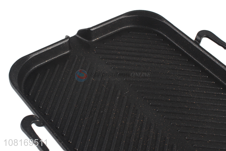 Top Quality Household Square Barbecue Grill Pan With Handle
