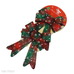 Hot <em>items</em> waterproof Christmas tree bows Xmas tree decorations