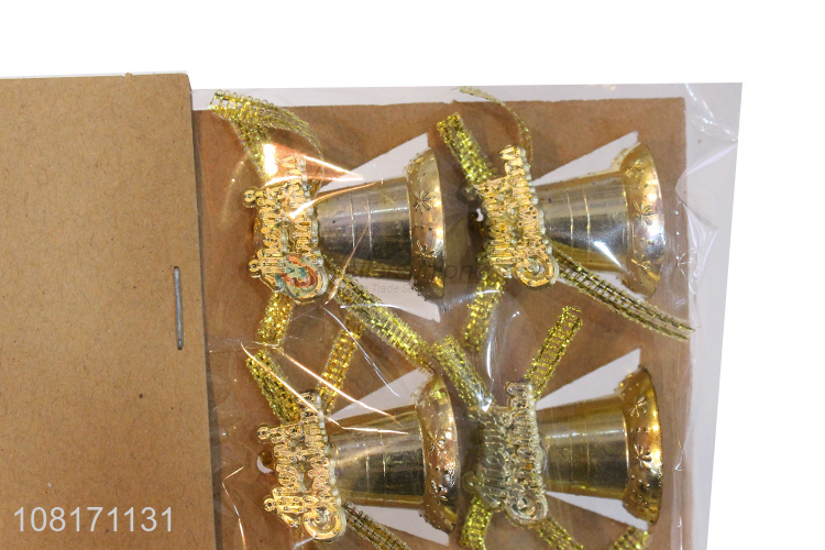 High quality plastic Christmas bells Christmas tree decorations