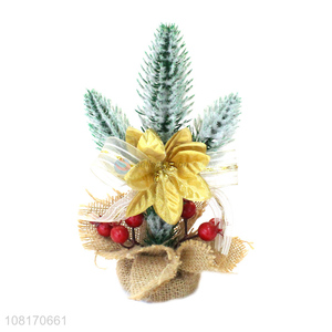 Promotional <em>Christmas</em> decorations tabletop mini <em>Christmas</em> <em>tree</em>