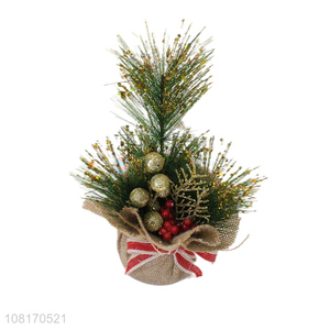 New arrival tabletop Christmas pine trees mini Christmas tree