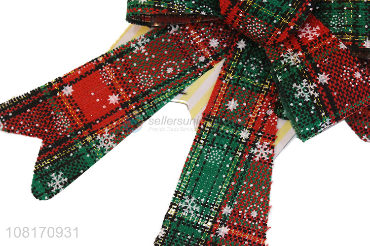 Hot items waterproof Christmas tree bows Xmas tree decorations