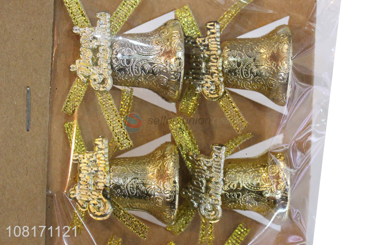 Hot sale Christmas party tree decoration plastic Christmas bells