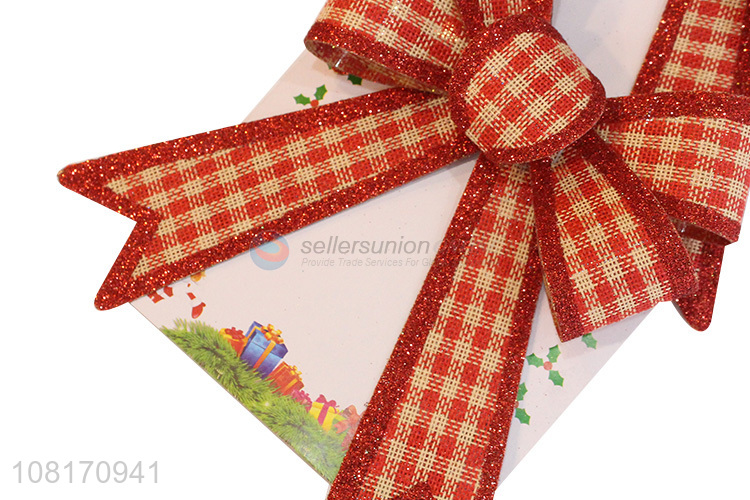 Wholesale Christmas tree bows Christmas tree topper ornaments