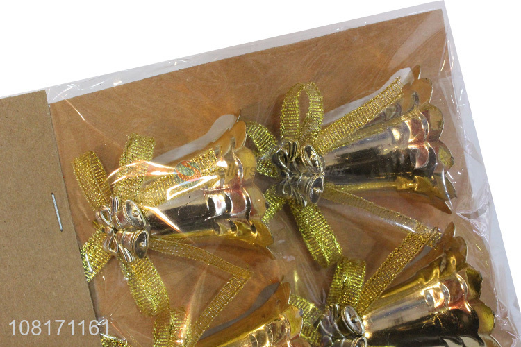 China supplier plastic Christmas bells Christmas party decorations