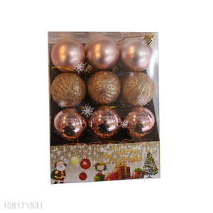 Wholesale plastic Christmas ball set Christmas tree decorations