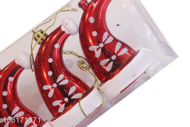 Low price Christmas hat shaped Christmas tree hangingornaments