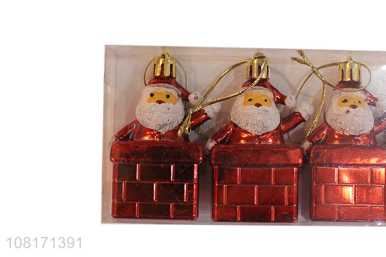 Hot selling plastic Christmas tree hanging decoration for gifts