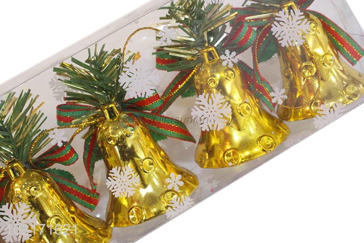 Wholesale Christmas party tree decoration plastic Christmas bells
