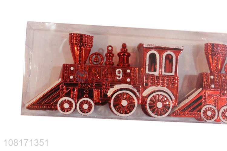 New arrival Christmas table decoration antique Christmas trains