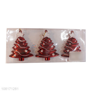 Online wholesale plastic Christmas tree pendant Christmas decoration