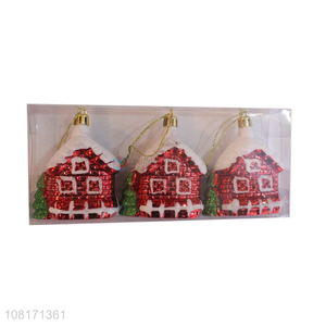 Promotional Christmas tree hanging ornaments for party decoration