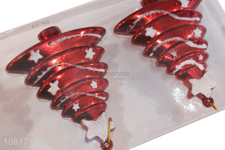 Online wholesale plastic Christmas tree pendant Christmas decoration