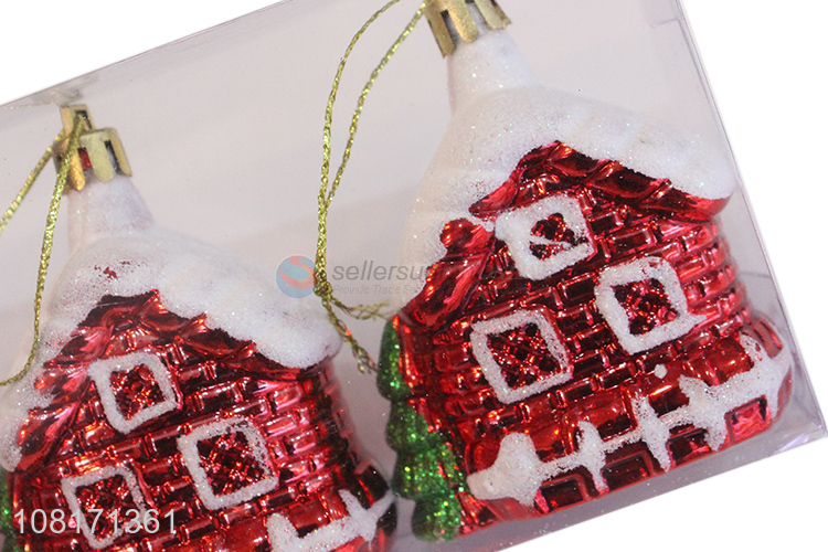 Promotional Christmas tree hanging ornaments for party decoration