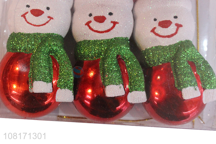Top products Christmas snowman Christmas tree hanging ornaments